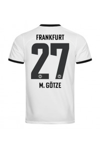 Eintracht Frankfurt Mario Gotze #27 Jalkapallovaatteet Kolmaspaita 2023-24 Lyhythihainen